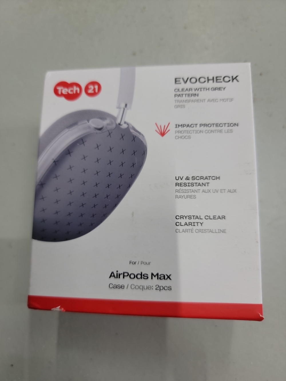 Tech21 Clear Protective Case for Airpod Max Headphones